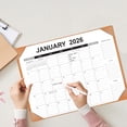 thumbnail image 5 of Desk Calendar 2026-2027 with Desk Mat - 22" x 17" Large Desk Pad Calendar Runs from January 2026 to June 2027, Office Supplies Desktop Monthly Calendar for  & Office, 5 of 6
