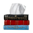 thumbnail image 3 of Vintage Resin Books Model Tissue Box Napkin Holder Paper Case Home Decor(G202), 3 of 8