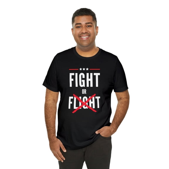 DJH Apparel | Fight or Flight Motivational Unisex Sports Tshirts