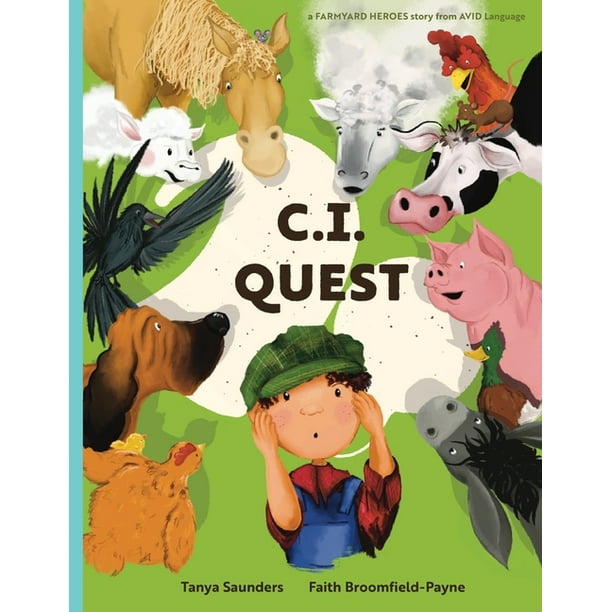 Farmyard Heroes: . Quest : a tale of cochlear implants lost and found on the farm (the young farmer has hearing loss), told through rhyming verse packed with 'learning to listen' animal Farmyard Heroes: . Quest : a tale of cochlear implants lost and found on the farm (the young farmer has hearing loss), told through rhyming verse packed with 'learning to listen' animal