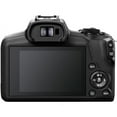 thumbnail image 2 of Canon EOS R100 Camera with Canon EF-M 18-45mm Lens + COMMANDER Starter Kit + Lens Filters + CASE + 64GB Memory Card+Extra Battery (18PC Bundle), 2 of 6