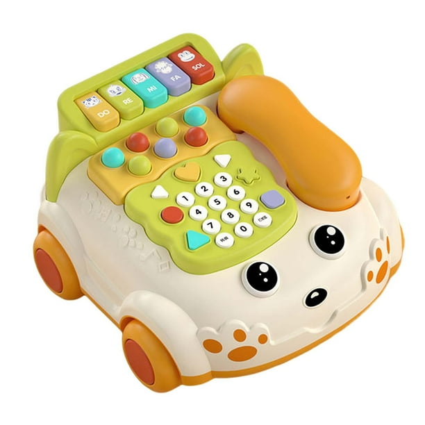 Juguetes musicales para bebes Juguete musical Montessori para nina 3 anos Regalo creativo L L perfke Telefono para ninos Walmart en linea