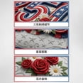 thumbnail image 3 of Pillow Cover 18X18 250 Year American Anniversary Flag Blue Living Room Decor Bedroom Home Wall Accents, 3 of 5