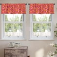 thumbnail image 2 of LALILO Kitchen Curtain Valance Fashion Exotic Ethnic Tribal Rod Pocket Window Curtain 52"x 18" Set of 2, 2 of 7
