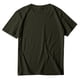 thumbnail image 3 of Gibobby Playera de Manga Corta Casual Suave Blusa manga corta con cuello redondo y estampado girasol talla grande para mujer(Verdemilitary,XL), 3 of 5