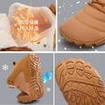 thumbnail image 5 of Hiking Shoes Barefoot Men's Winter Warm Zero Drop Snow Boots Outdoor Waterproof Anti-Slip Wide Toe Box Five Finger Sneakers, 5 of 9