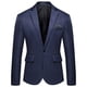 thumbnail image 4 of Traje de hombre entallado de un solo pecho, moda juvenil, informal, para banquete de boda, chaqueta, 4 of 6