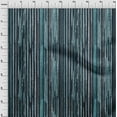thumbnail image 4 of oneOone Cotton Flex Dark Teal Green Fabric Striped Line Quilting Supplies Print Sewing Fabric By The Yard 40 Inch Wide, 4 of 6
