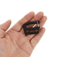 thumbnail image 3 of HIAKDOFT G-Shaped Plastic Replacement Clips 60Pcs for Backpack and Luggage in Black, 3 of 8