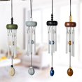 thumbnail image 2 of Mini Wood Solid Aluminum Rod Metal Wind Chime Small Fresh Home Decoration Pendant Door Decoration Car Wind Chime, 2 of 6