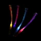 thumbnail image 2 of Trenza luminosa de mariposa colorida con luz LED de fibra intermitente para fiestas, conciertos y espectáculos, 2 of 6