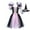C_002, variant on YOUSNH Halloween Toddler Kids Baby Girls Magnificent Witch Black Gown with Hat Fancy Tutu Dress up Party Tulle Dresses Dresses for Girls B_002 4-5 Years