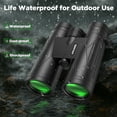 thumbnail image 6 of USCAMEL 12x42 Binoculars for Adults Kids, HD Binoculars Waterproof FMC BAK4 Binoculars Low Light Night Vision for Bird Watching Travel Hunting Outdoor Sports Concerts, 6 of 10