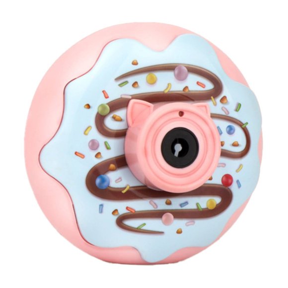 Electric Bubble Machine Children's Bubble Camera Music Light Up Cartoon Automatic Bubble Blower Toy