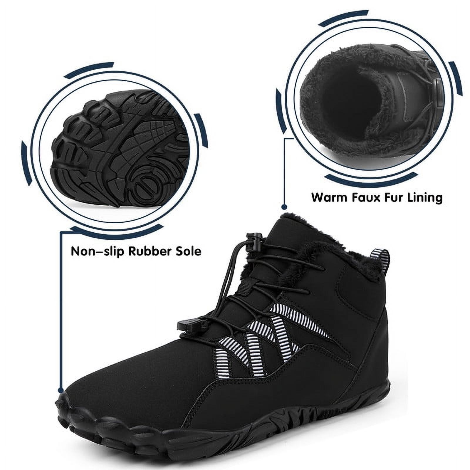 Stepedia Unisex Winter Snow Boots Waterproof Hiking photo 5