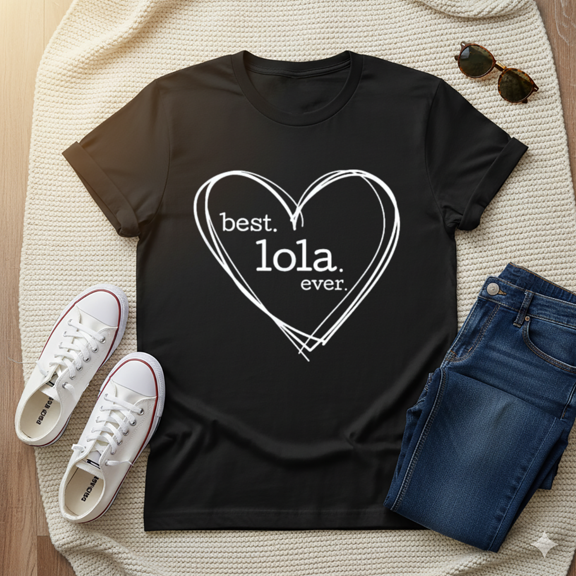 Best Lola Ever Funny Filipino Grandma Grandparents Day Gift Unisex T-Shirt up to Size 5XL