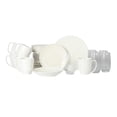 thumbnail image 2 of Vajilla Gibson Home Redonda de porcelana color blanco solido, servicio para 6 personas, 2 of 4