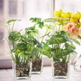 thumbnail image 3 of Coofit Artificial Plant Decorative Lifelike 4-leaf Fake Plant Artificial Leaf, 3 of 10