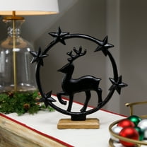 Northlight Star Bright Metal Reindeer Christmas Decoration - 12"