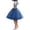 Navy, variant on Ediodpoh Tutu Dancing Skirt Mesh Pleated Puffy Half Skirt Speed Skirt for Quick Wear Ballet Skirt Women H One Size