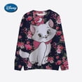 thumbnail image 2 of Sudadera con cuello redondo para mujer con estampado de dibujos animados de Disney Mary Cat, primavera/otoño, para parejas, 2 of 4