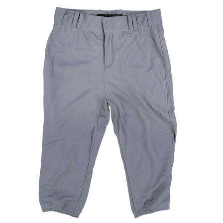 Adidas Men's Baseball Pants Athletic Stretch Comfort Solid Gray Large New