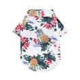 thumbnail image 4 of 4-Pack Hawaiian Dog Shirt - Summer Sweatshirts pet Shirt - Cool, Breathable Dog Pet Vest DOPI, 4 of 5