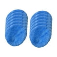 thumbnail image 2 of Lipstore 12Pcs Replacement Pads for Window Cleaning Robot Easy to Cleaning Cleaning Pad blue, 2 of 8