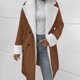 thumbnail image 3 of 2025 Chaqueta de manga larga para mujer, holgada, cálida, con forro polar, para invierno, 3 of 5