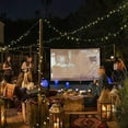 thumbnail image 3 of ziyahi 84 inch Foldable Portable Projector Projection Screen Cloth Outdoor Projector Movies Screen, 3 of 5