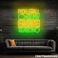 thumbnail image 2 of Craftnamesign Pickleball Neon Sign, Pickleball Court Wall Sign, Sport Wall Decor, 2 of 5