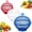 White+blue+red, variant on TripleHBB Fruit Fly Proof Fruit Bowl,Mesh Fruit Basket with Lid,Fruit Fly Basket with Lid, Large Capacity, Storage