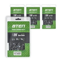 Full Chisel Chainsaw Chain 28 inch .058 3/8 92DL for McCulloch ProMac 800 4 Pack 810-CCC2351H