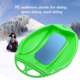 thumbnail image 3 of Arghm Plastic Sledges,Ski,Snowboard,Sandboard,Adults Children,18.9X16.54X3.35in,PE,Sunk Seat,Lightweight,Portable,Non-slip, 3 of 8