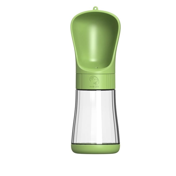 Botella de agua portátil 2 en 1 para perros pequeños y grandes, cuencos para caminar al aire libre, beber y hacer senderismo, alimentador de comida para mascotas, suministros para cachorros
