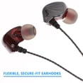 thumbnail image 2 of SHISUYAN In-Ear Wired Earphone Subwoofer Stereo Bass Earbuds Game Headset with Mic for Phone Tablet (Type-C Interface, Grey), 2 of 9