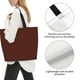 thumbnail image 3 of Easygdp Brown Bolsas Tote para Mujer, Bolsos de Hombro para Viaje, Bolsos de Mano de Gran Capacidad para Compras y Trabajo, 3 of 8