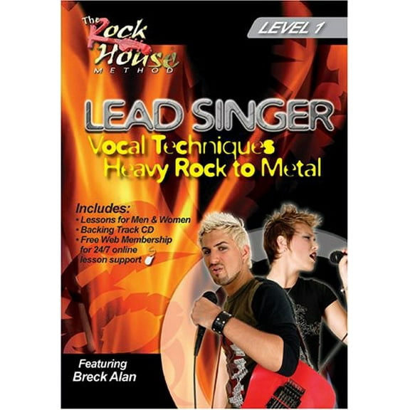 Lead Singer Vocal Techniques: Hard Rock to Metal Level: Volume 1 (DVD), Rock House Method, Special Interests
