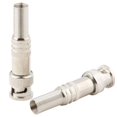 thumbnail image 3 of Conector de video BNC sin soldadura 75-5 con conector de cámara CCTV de cabezal Q9 (2 piezas), 3 of 5