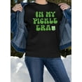 thumbnail image 2 of In My Pickle Era Sweatshirt Women's -SmartPrintsInk Designs, 2 of 4