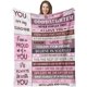 thumbnail image 1 of LHSHID Goddaughter Gifts from Godmother Godfather Baptism Gifts for Girl Birthday Gifts for Goddaughter Goddaughter Baptism Gifts God Daughter Gifts from Godmother Blanket 30"x40", 1 of 9