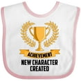 thumbnail image 3 of Inktastic Achievement Unlocked New Character Created Boys or Girls Baby Bib, 3 of 4