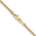 thumbnail image 3 of Primal Gold 14 Karat Yellow Gold 1.8mm Flat Wheat Chain, 3 of 4