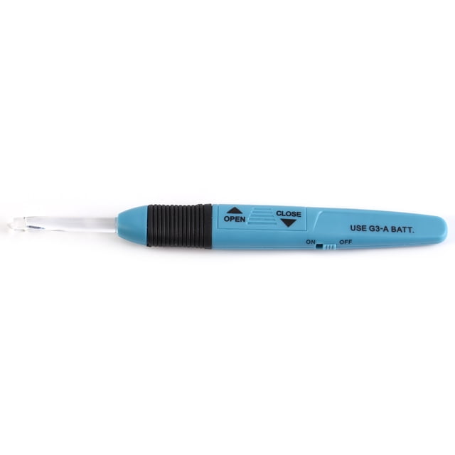 Crochet Lite,1 pcs Led Light Knitting Needles Light Crochet LED Crochet Hook LED Crochet Crochet Compact and Lightweight