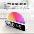 thumbnail image 5 of Viflosae Sunset Clock Alarm Clock Multifunctional Electronic Clock LED Bedside Wake-up Alarm Clock Electronics Gadgets, 5 of 7
