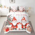 thumbnail image 2 of Manfei Cartoon Gnome 7-Piece Twin Bedding Sets,Merry Christmas Bedding Comforter Set,Kids Xmas Gifts Tree Sheet Sets For Girls Boys,Microfiber Bedroom Decor Reversible, 2 of 8