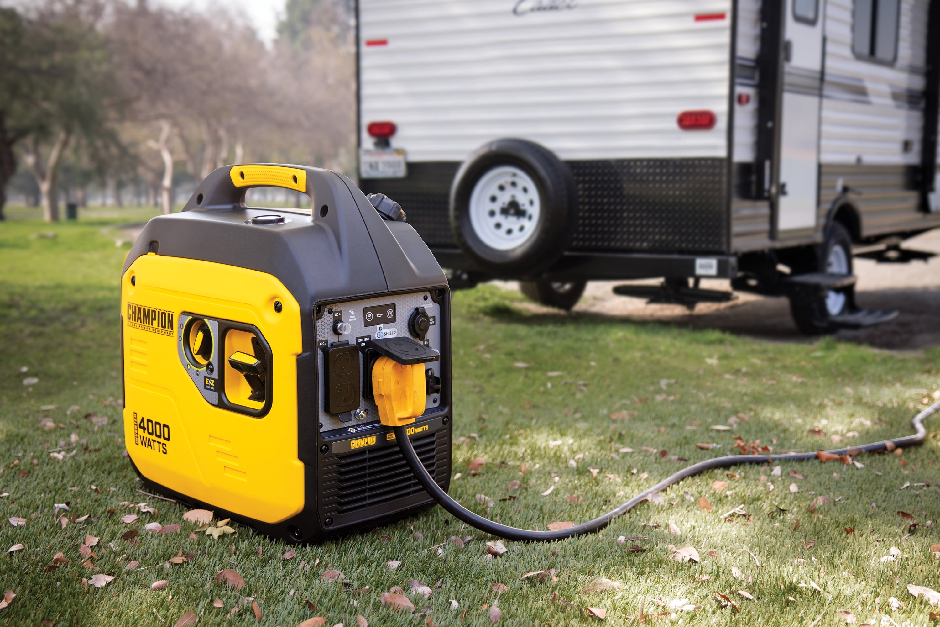 Champion Power Equipment 4000-Watt RV Ready Portable Inverter Generator with Quiet Technology and CO Shield