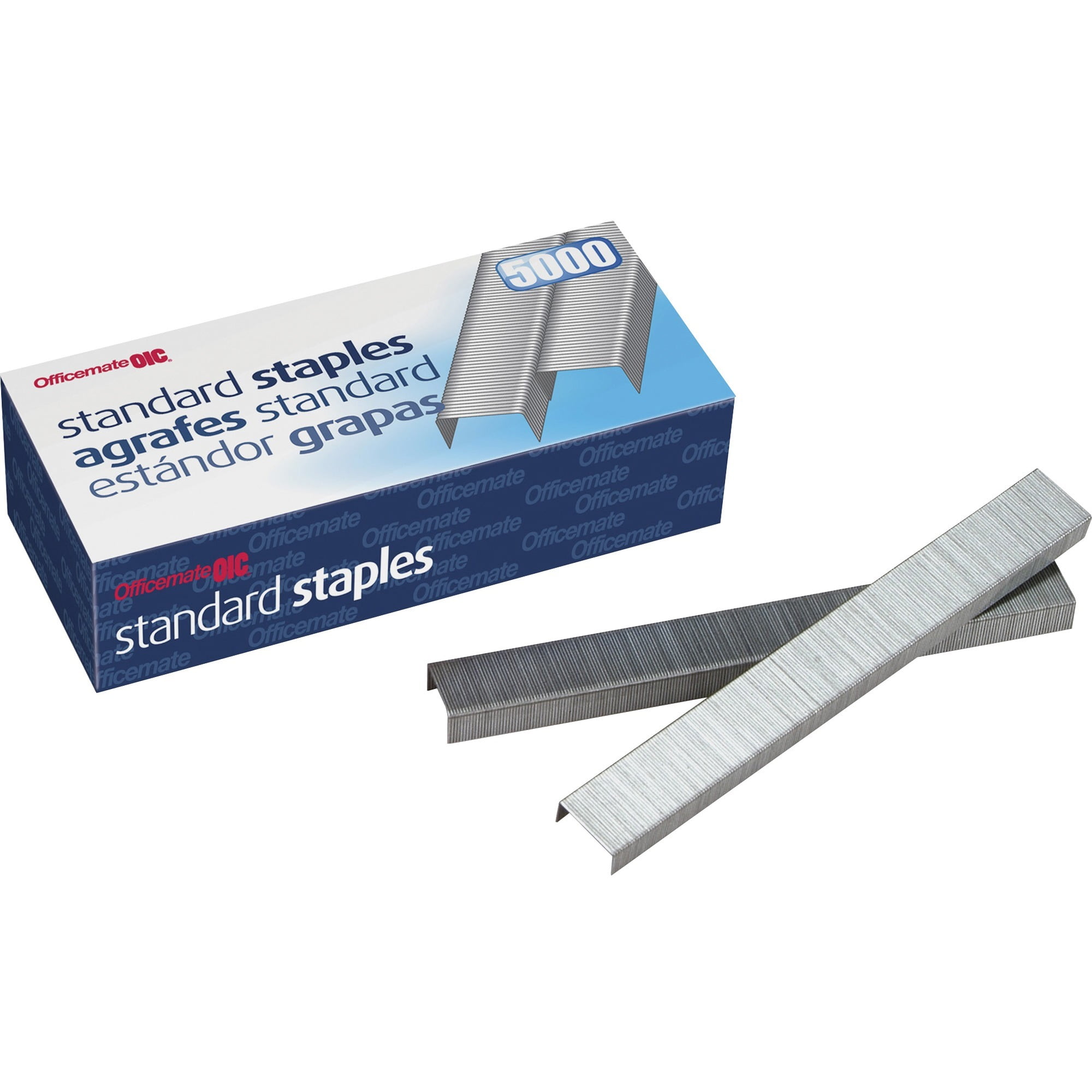 Officemate Standard Staples, 210 per Strip, 20 Sheets Capacity, 5,000 per Box (91900)