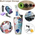 thumbnail image 6 of Fashion Printed Yoga Mat Bag with Large Side Pocket & Zipper Pocket Long Tote Yoga Bag Fit Most Size Mats - Holds More Yoga Accessories, 6 of 6