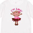 thumbnail image 4 of Inktastic Monkey 2nd Birthday for Girl Girls Long Sleeve Toddler T-Shirt, 4 of 5